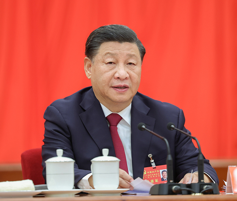 中国共产党第二十届中央委员会第一次全体会议在京举行「相关图片」