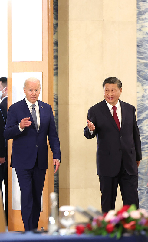 习近平同美国总统拜登在巴厘岛举行会晤「相关图片」