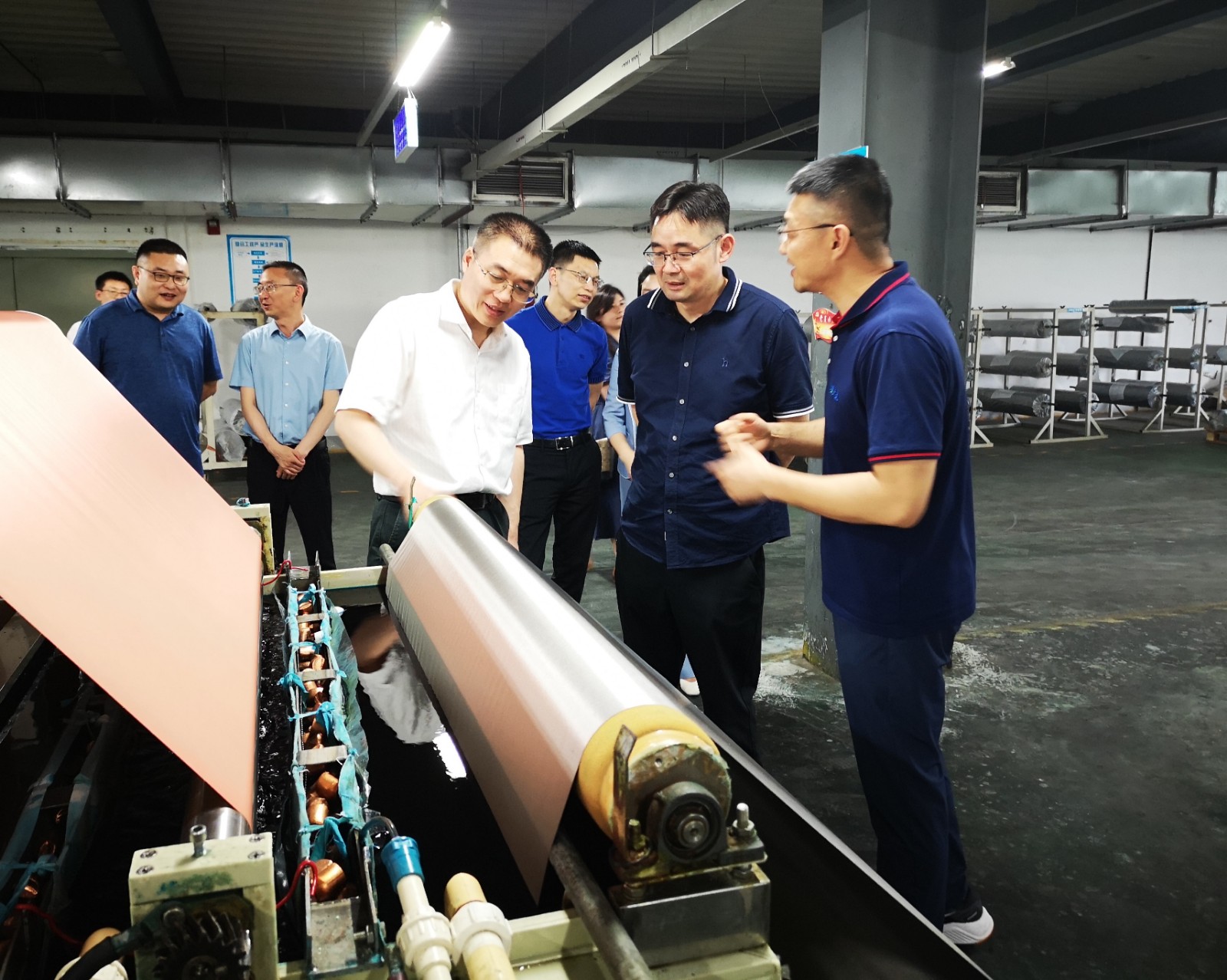 省经济合作局副局长张焕明一行调研绵阳科技城(北川)产业园及北川县